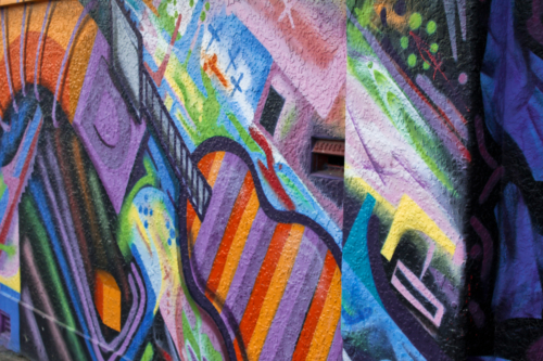 Grafitti Close-Up in Brunswick
